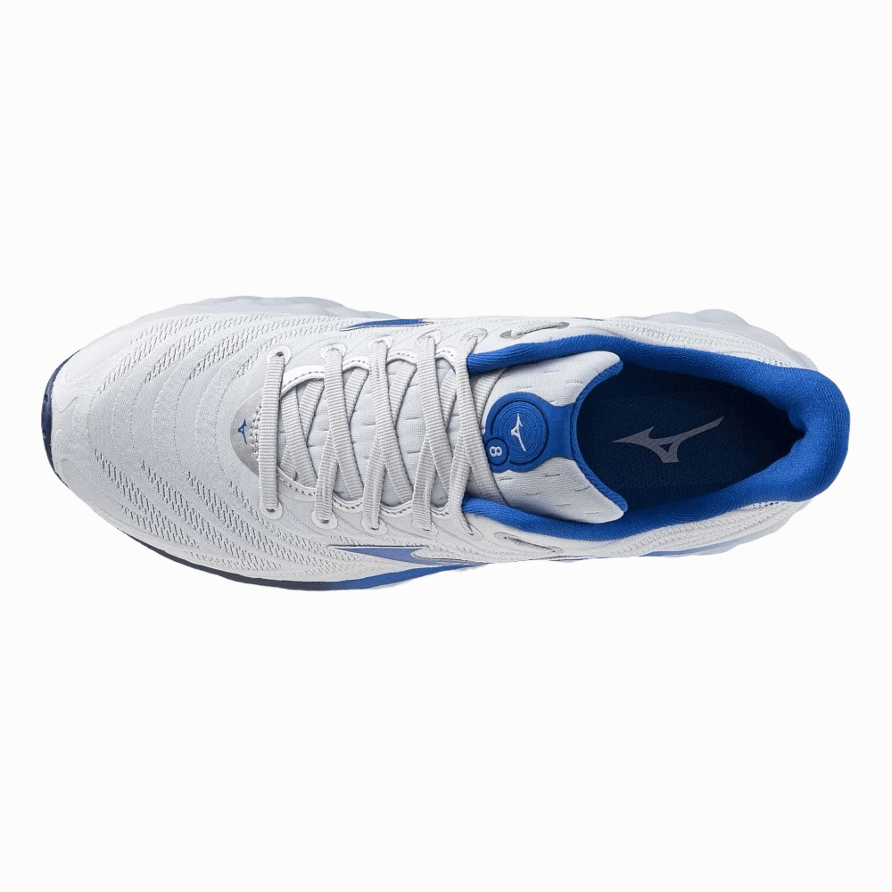 Mizuno Men's Wave Sky 8 - Plein Air/Laser Blue