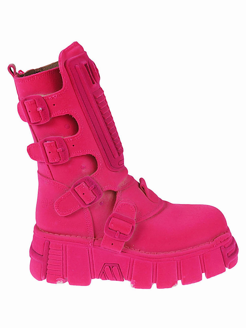 New Rock Boots Fuchsia