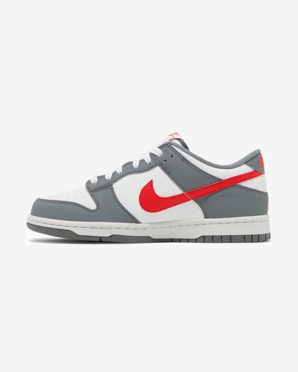 NIKE DUNK LOW NEXT NATURE SMOKE GREY LIGHT CRIMSON
