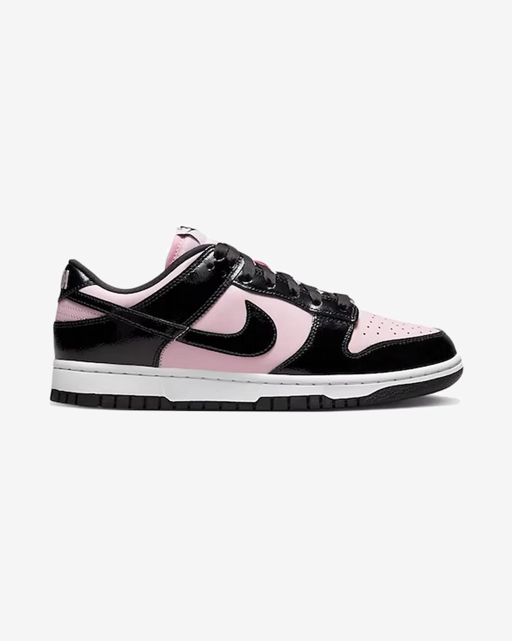 NIKE DUNK LOW WMNS PINK FOAM PATENT BLACK