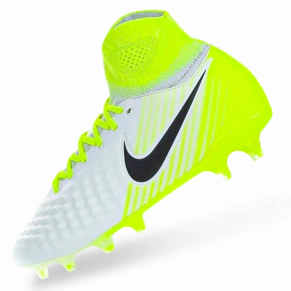 Nike Jr. Magitsa Obra II FG (White/Volt)
