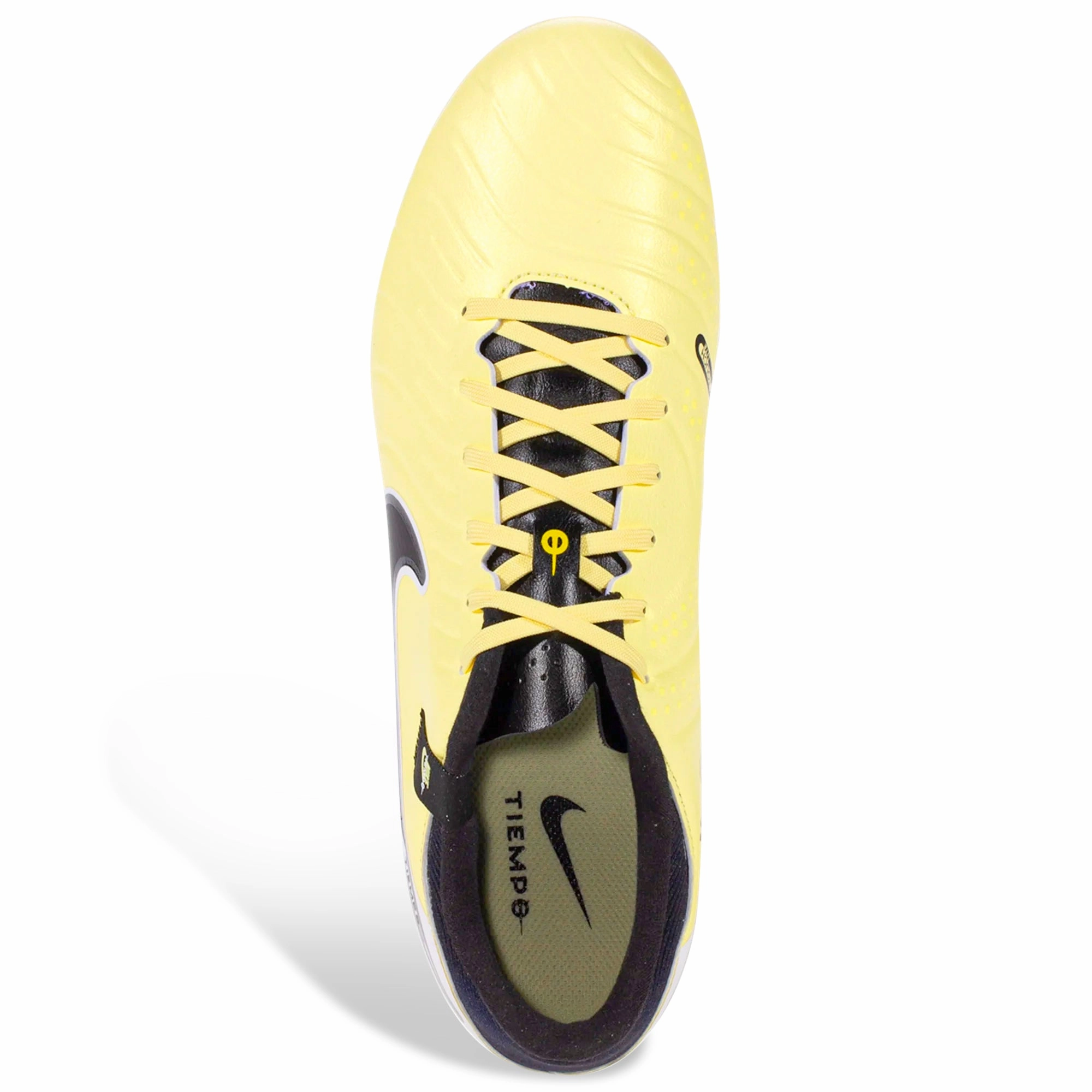 Nike Legend 10 Academy FG/MG Soccer Cleats (Lemonade/Black/Metallic Coin)