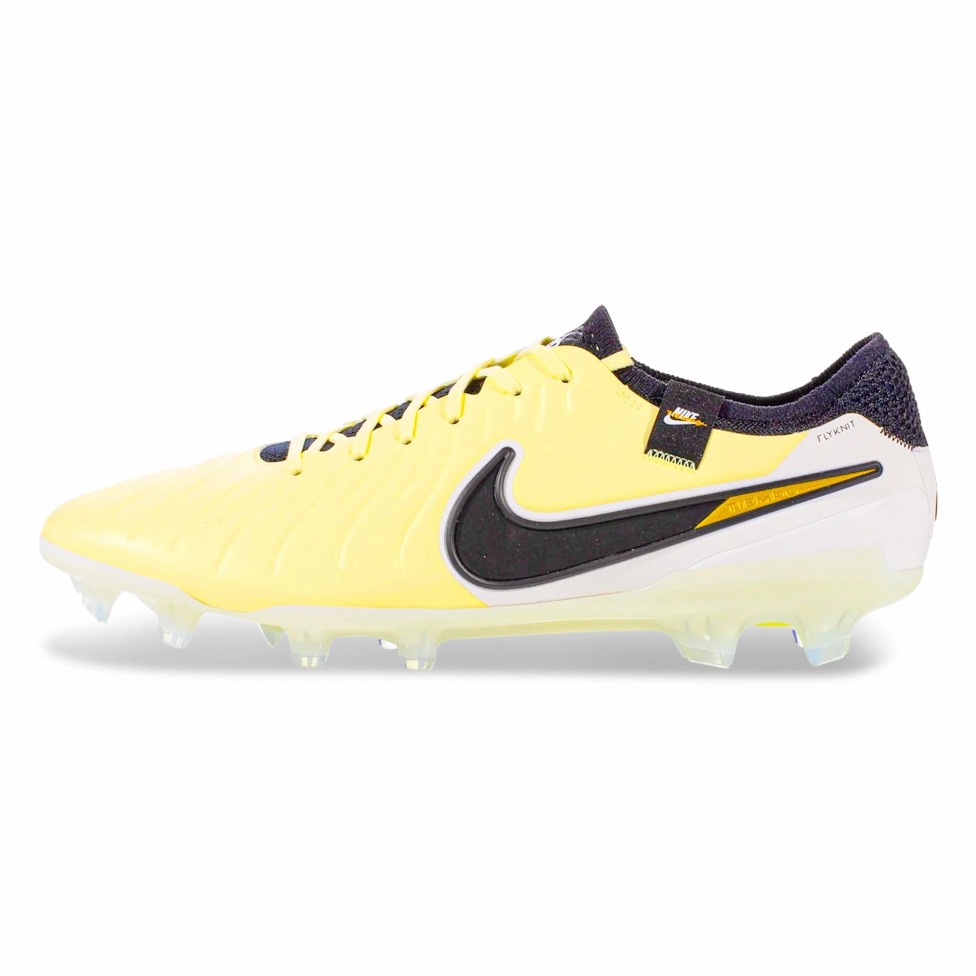 Nike Legend 10 Elite FG Soccer Cleats (Lemonade/Black)