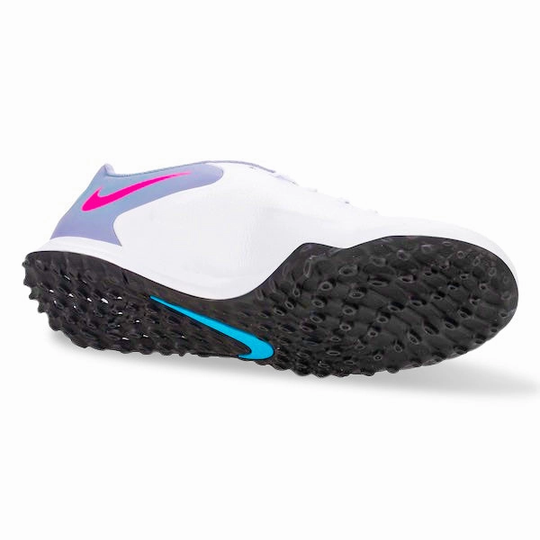 Nike Legend 9 Academy Turf Soccer Shoes (White/Black-Baltic Blue)