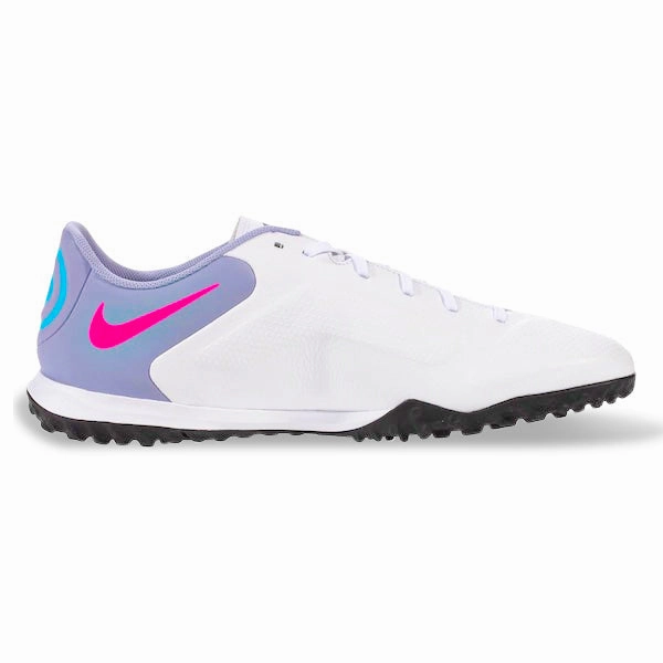 Nike Legend 9 Academy Turf Soccer Shoes (White/Black-Baltic Blue)