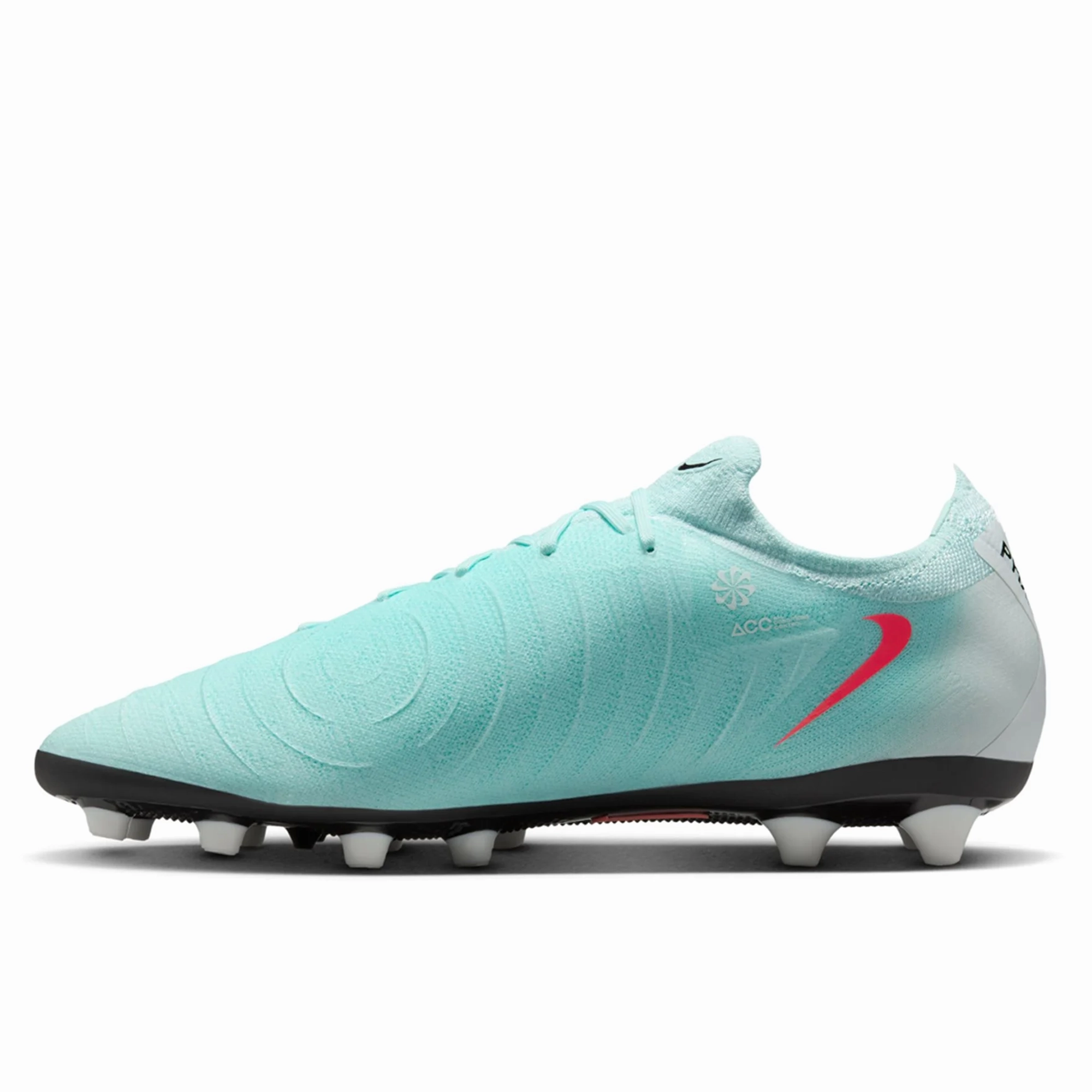 Nike Phantom GX II Pro AG-Pro Soccer Cleats (Mint/Atomic Red)