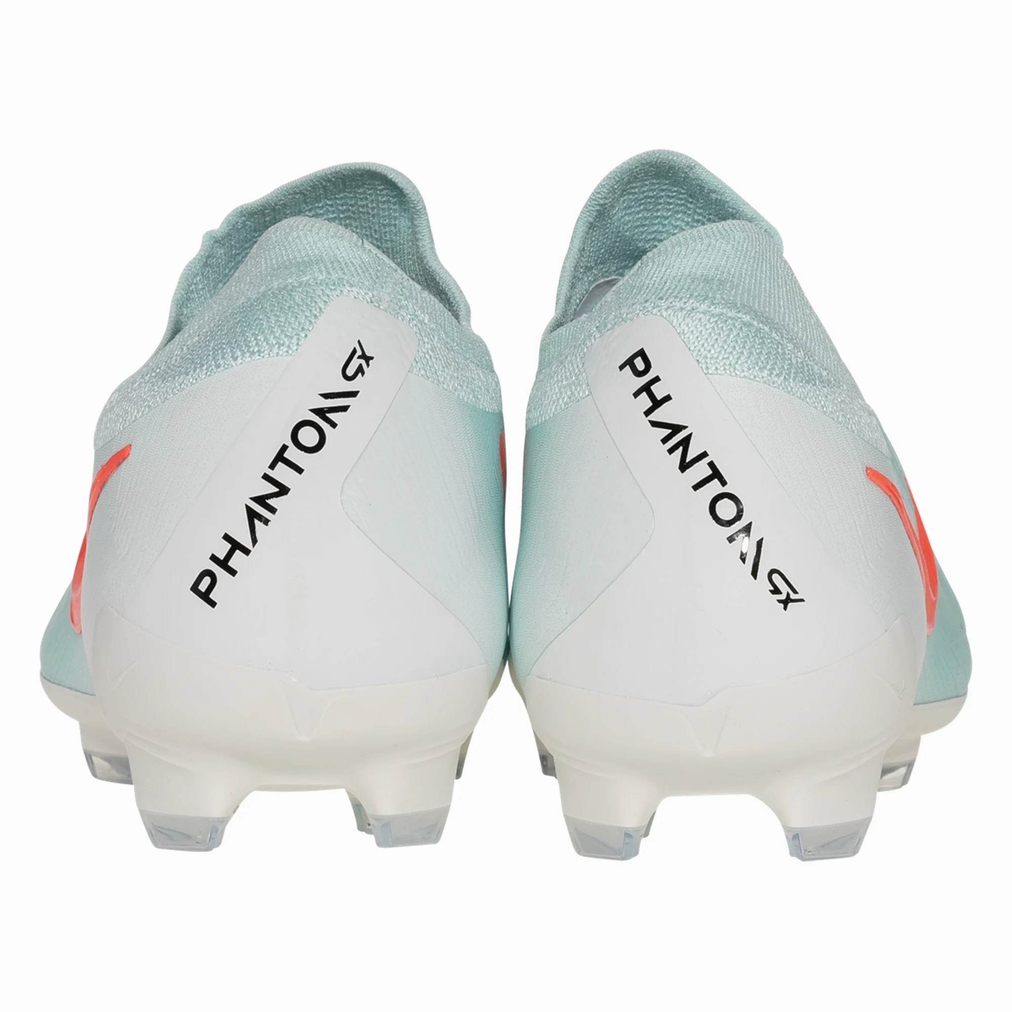 Nike Phantom GX II Pro FG Soccer Cleats (Mint/Atomic Red-Off Noir)