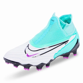 Nike Phantom GX Pro DF Firm Ground Soccer Cleats (Hyer Turquoise/Fuchsia Dream)