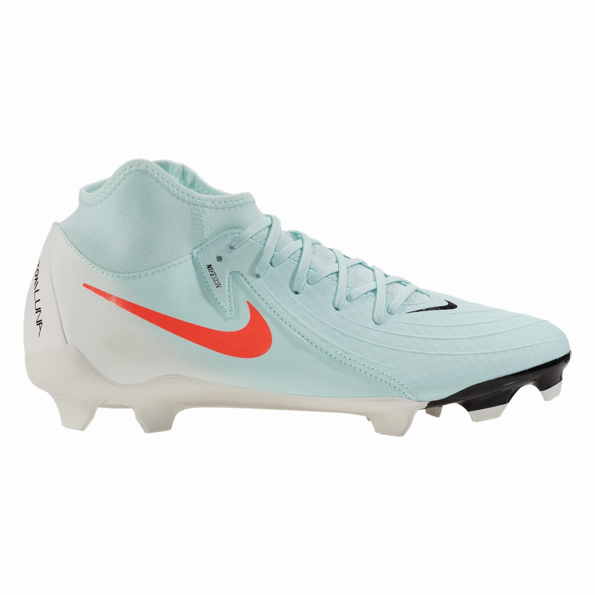 Nike Phantom Luna II Academy FG/MG Soccer Cleats (Mint/Atomic Red)