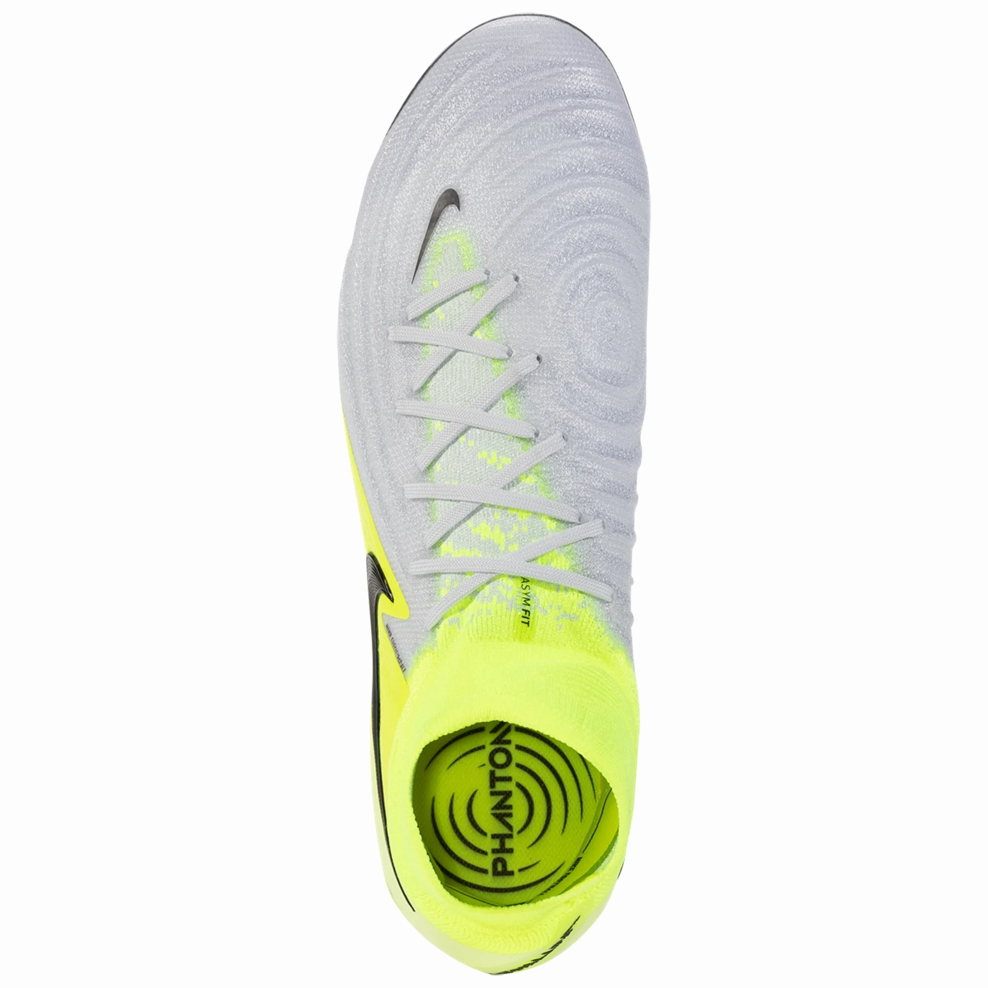 Nike Phantom Luna II Elite FG Soccer Cleats (Metallic Slver/Black-Volt)