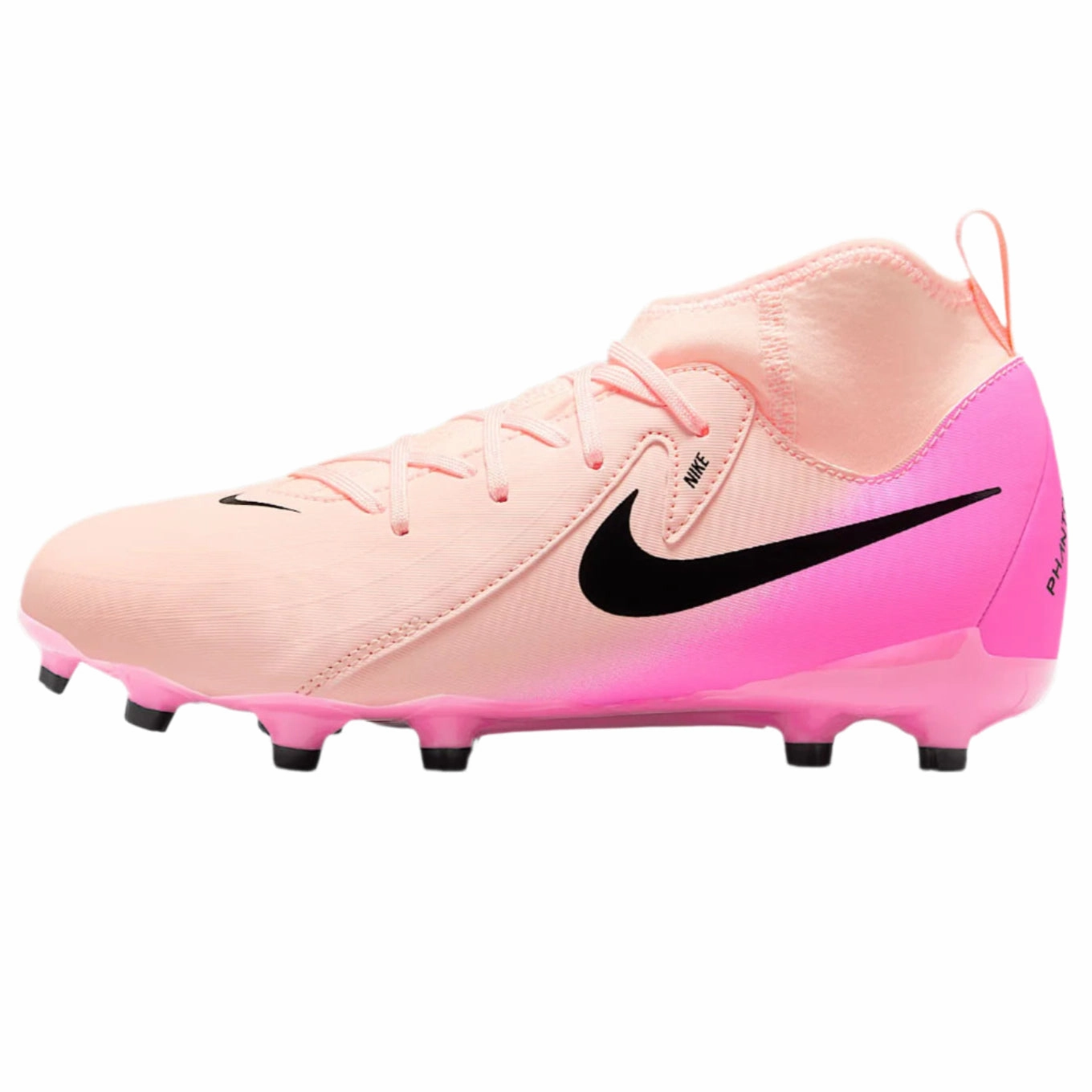 Nike Youth Jr. Phantom Luna II Academy FG/MG (Crimson Tint/Black-Pink Blast)