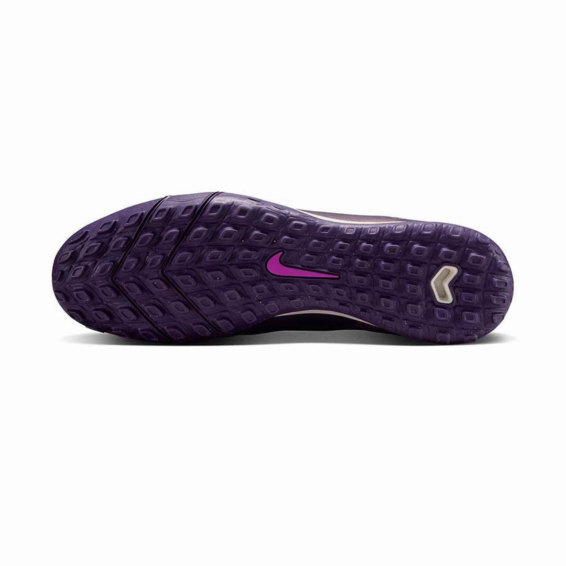 Nike Zoom Superfly 10 Academy KM Kylian Mbappe Turf TF Soccer Shoes (Grand Purple/Pale Ivory)