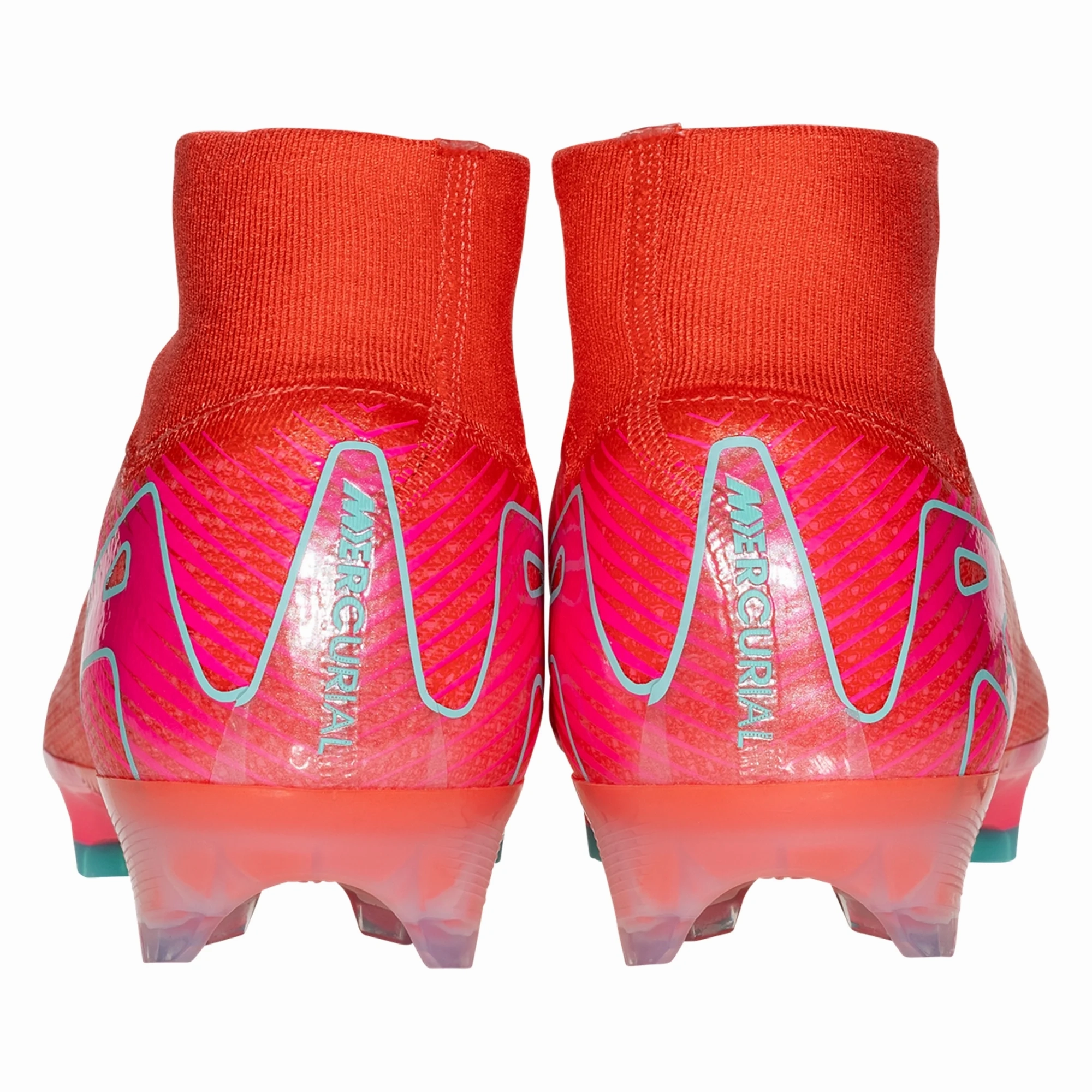 Nike Zoom Superfly 10 Elite FG Soccer Cleats (Ember Glow/Aurora Green)