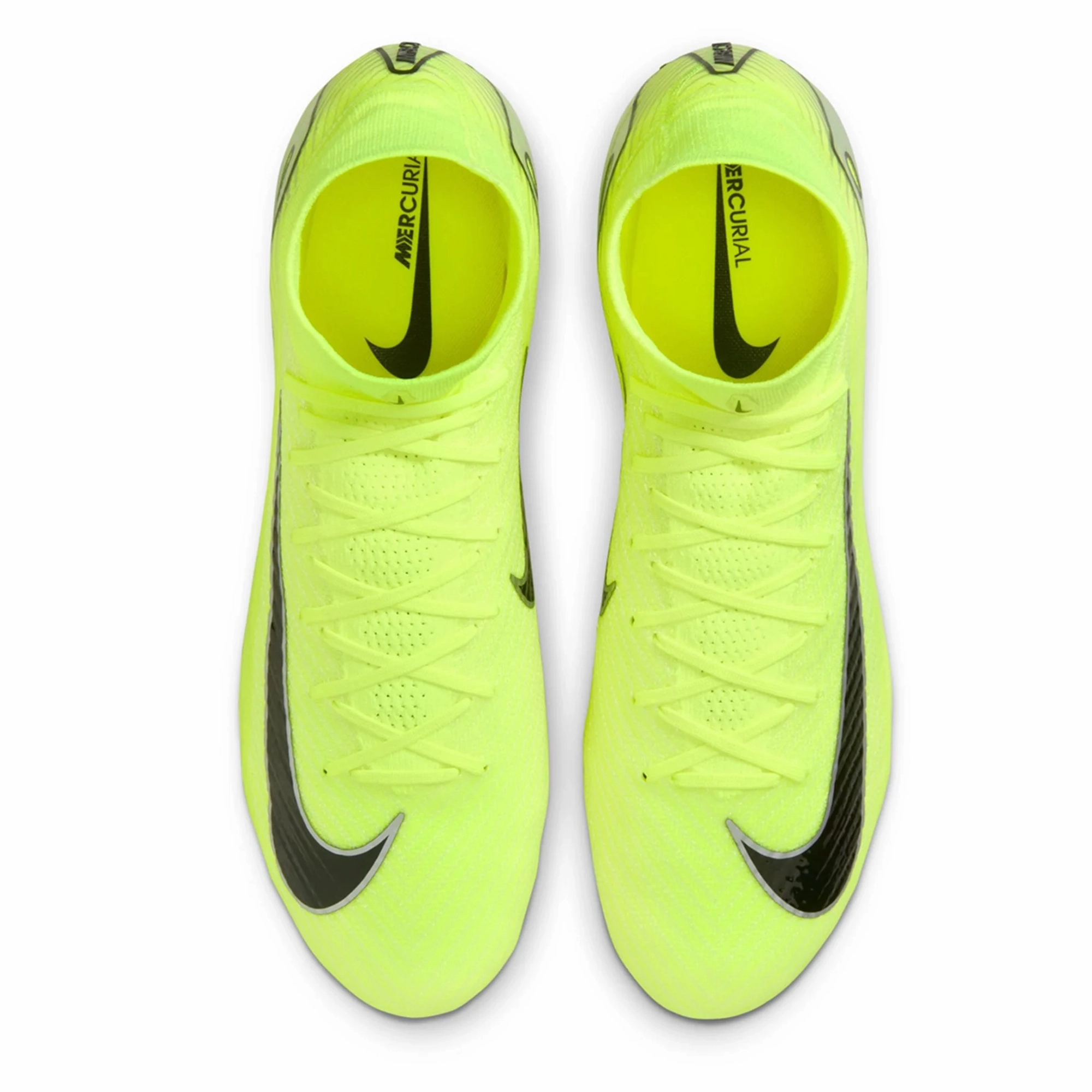 Nike Zoom Superfly 10 Elite FG Soccer Cleats (Volt/Black)