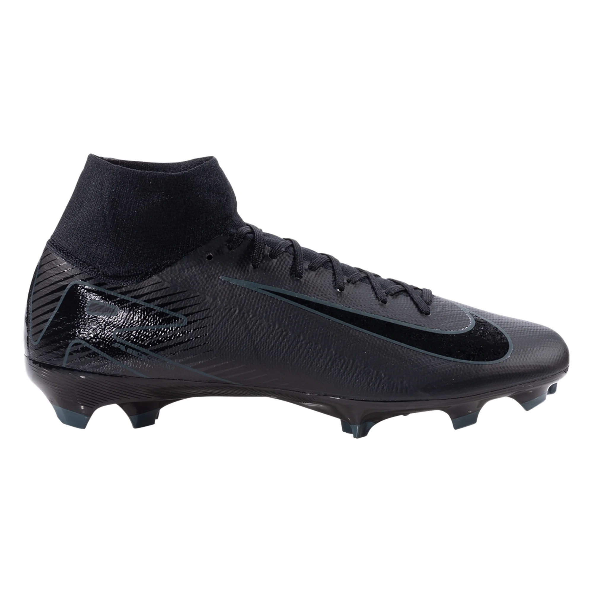 Nike Zoom Superfly 10 Pro FG Soccer Cleats (Black/Deep Jungle)