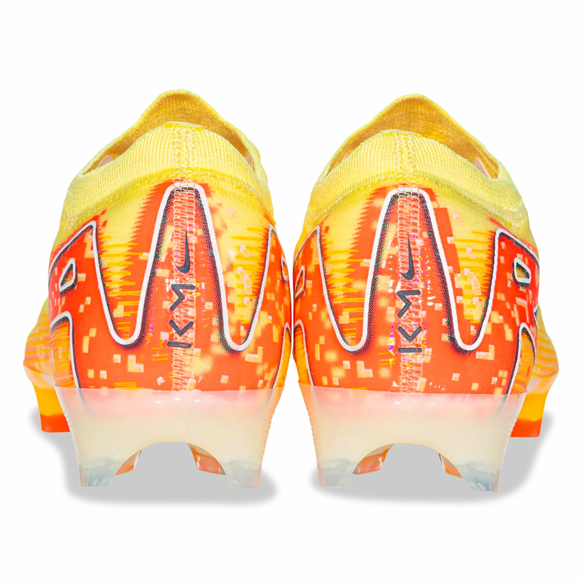 Nike Zoom Vapor 16 Elite KM FG Soccer Cleats (Light Laser Orange/Armory Navy)