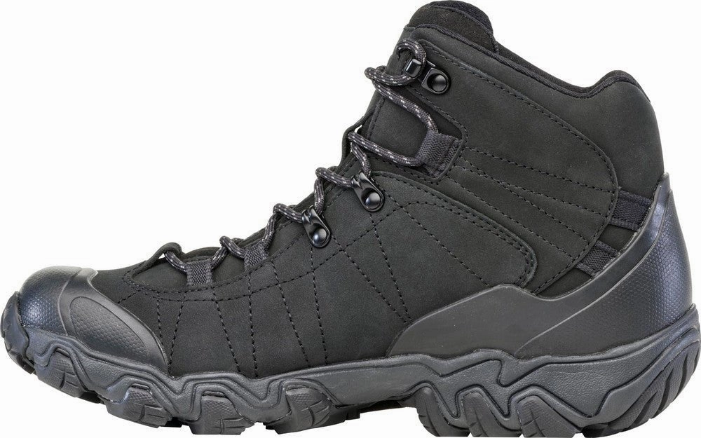 Oboz Men's Bridger Mid Waterproof - Black Sea