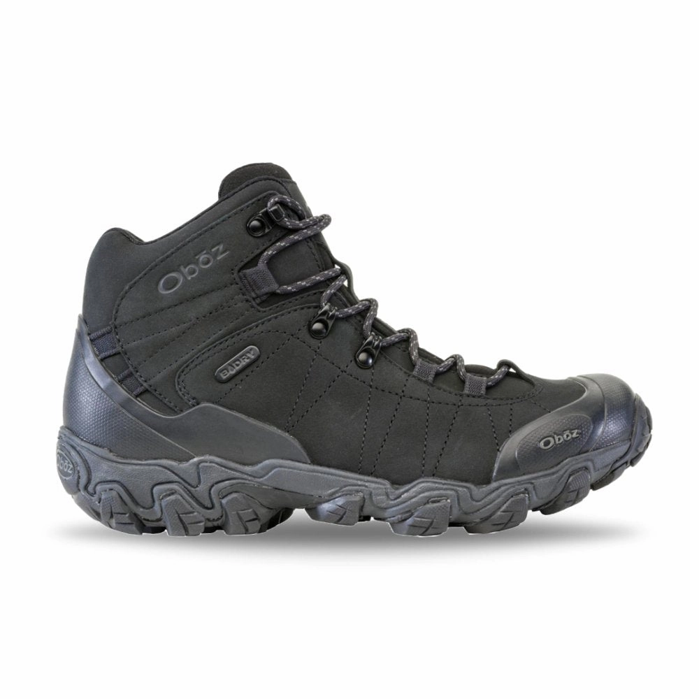 Oboz Men's Bridger Mid Waterproof - Black Sea