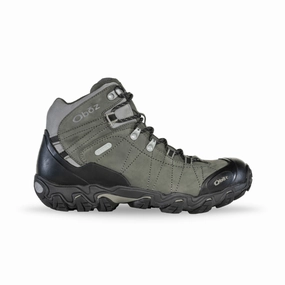 Oboz Men's Bridger Mid Waterproof - Charcoal