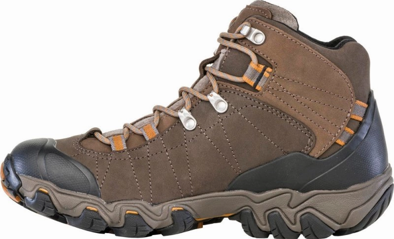 Oboz Men's Bridger Mid Waterproof - Sudan