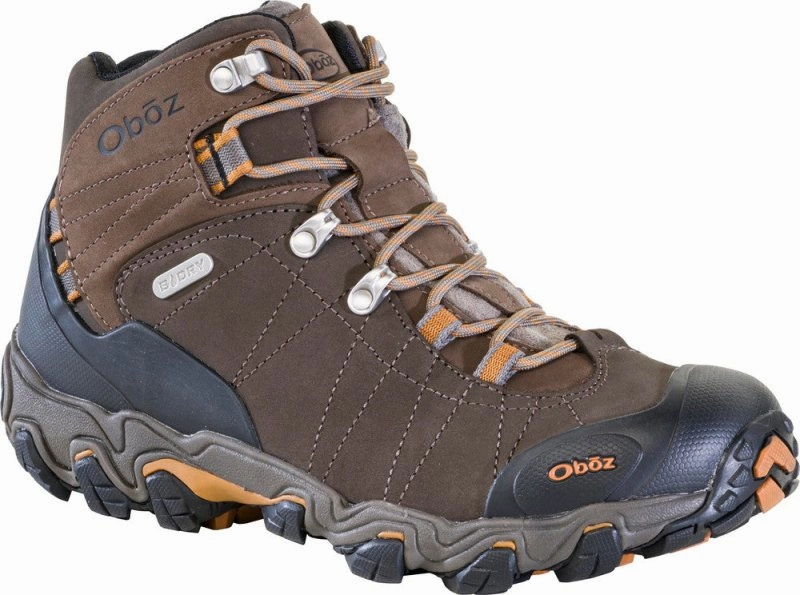 Oboz Men's Bridger Mid Waterproof - Sudan