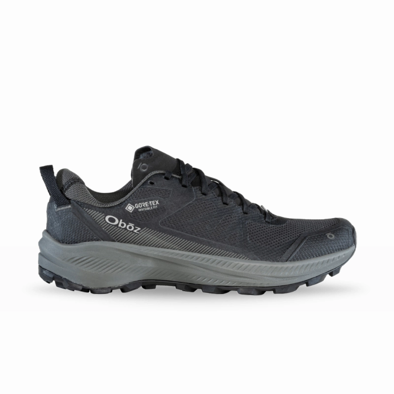 Oboz Men's Katabatic LT Low GTX Waterproof - Black Sea