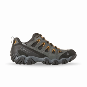 Oboz Men's Sawtooth II Low Waterproof - Shadow/Burlap