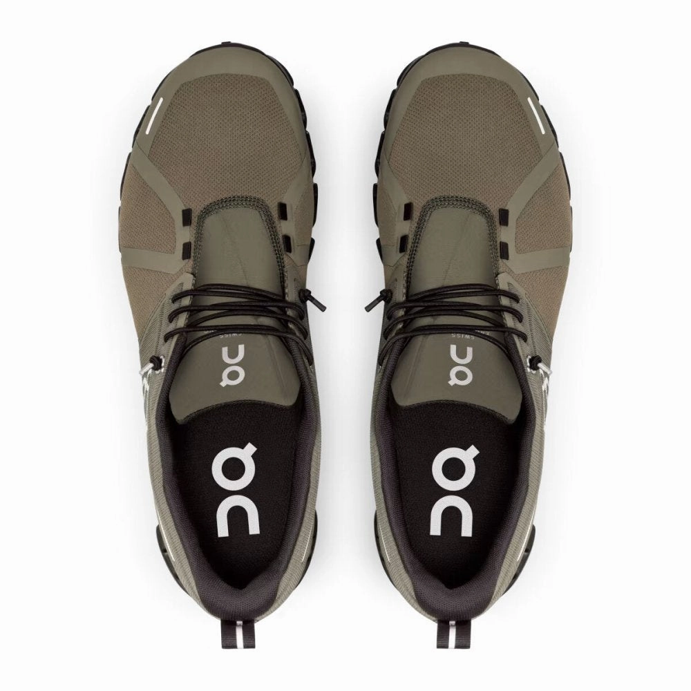 On Men's Cloud 5 Waterproof - Olive/Black