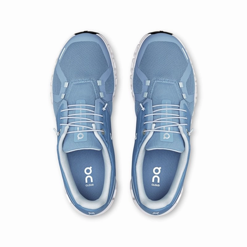 On Men's Cloud 6 - Chambray/White