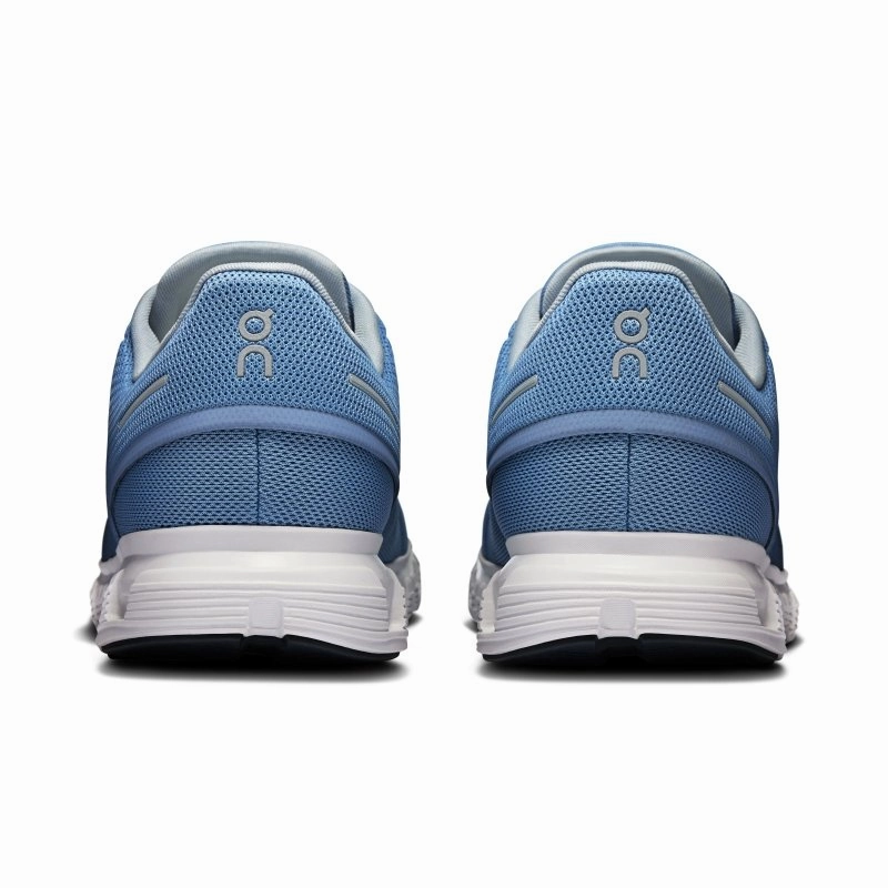 On Men's Cloud 6 - Chambray/White