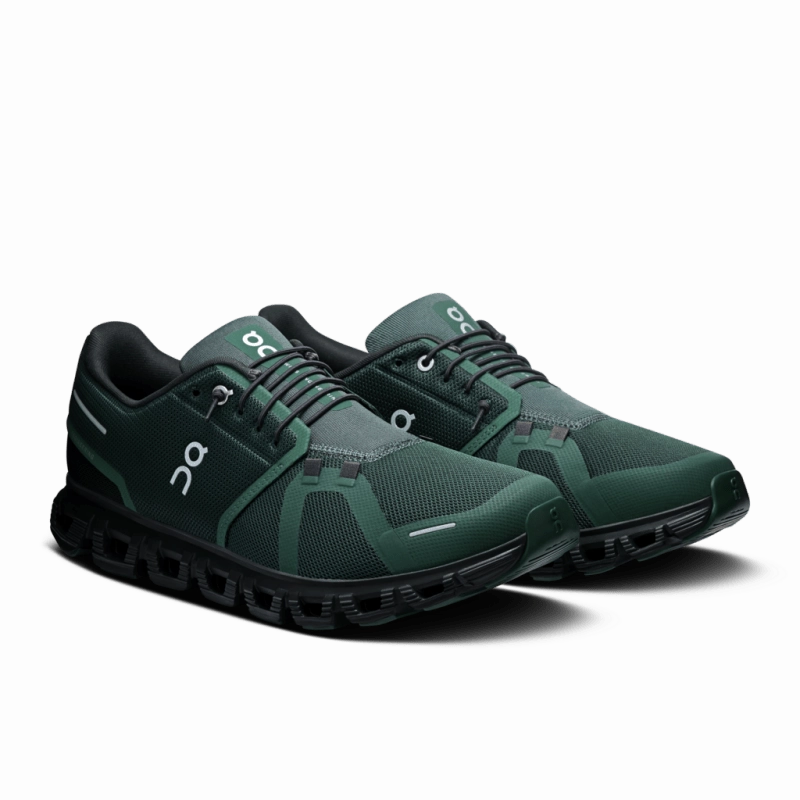 On Men's Cloud 6 - Evergreen/Black