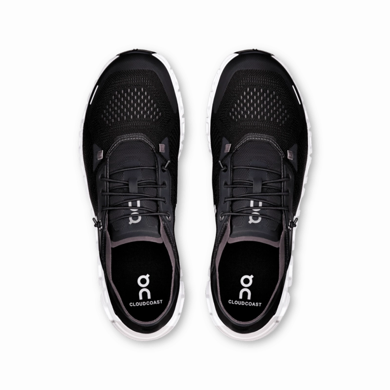 On Men's Cloud 6 Coast - Black/White
