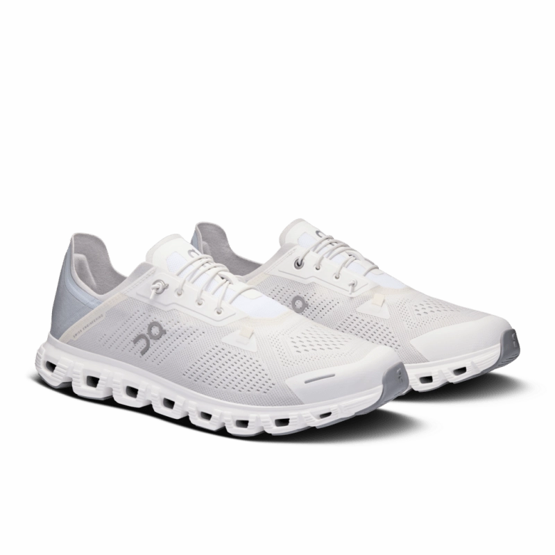 On Men's Cloud 6 Coast - White/Glacier