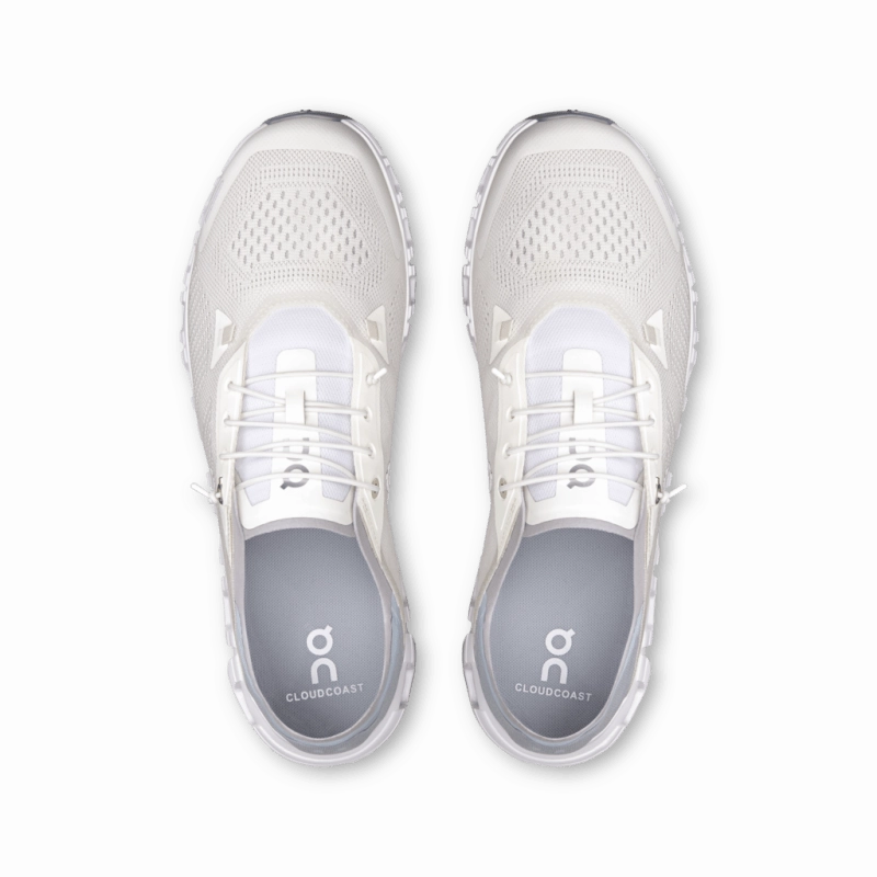 On Men's Cloud 6 Coast - White/Glacier