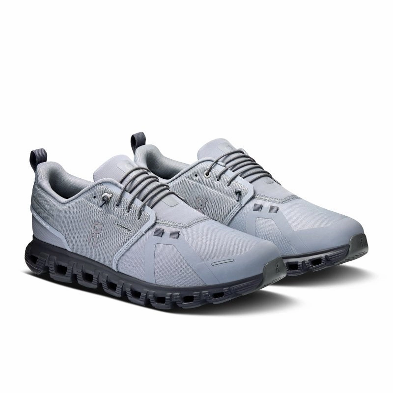 On Men's Cloud 6 Waterproof - Alloy/Wolf