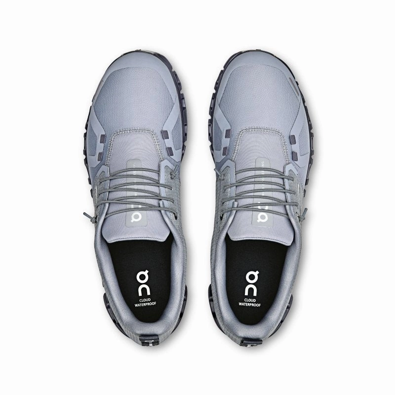 On Men's Cloud 6 Waterproof - Alloy/Wolf