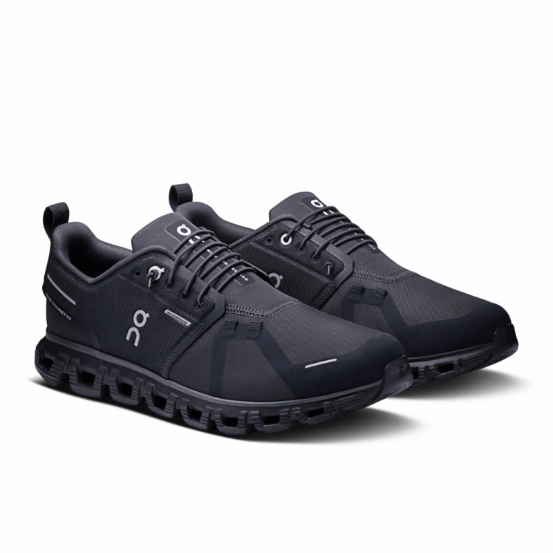 On Men's Cloud 6 Waterproof - Black/Black