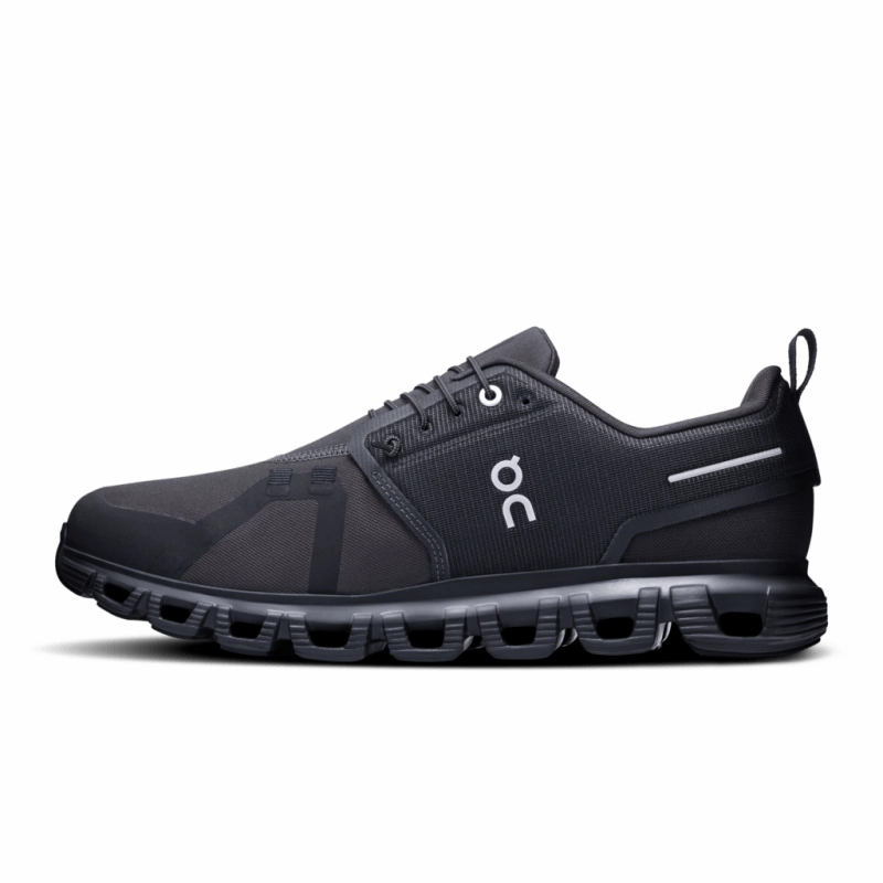 On Men's Cloud 6 Waterproof - Black/Black