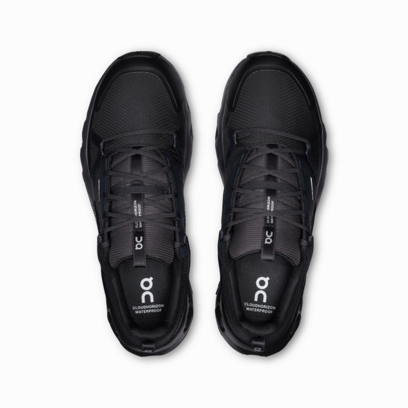 On Men's Cloudhorizon Waterproof - Black/Black