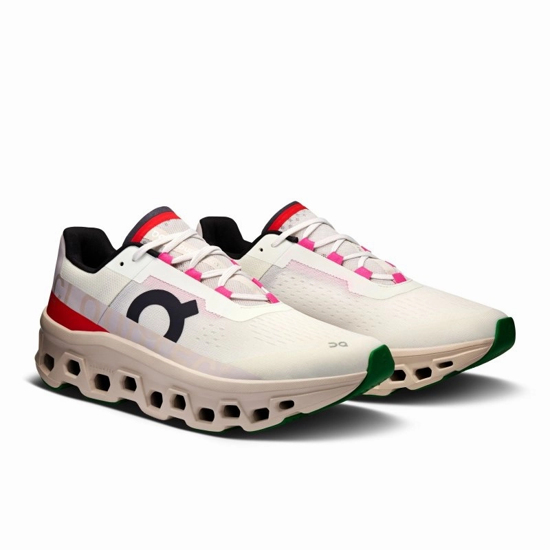 On Men's Cloudmonster - Ivory/Pearl