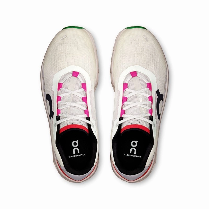 On Men's Cloudmonster - Ivory/Pearl