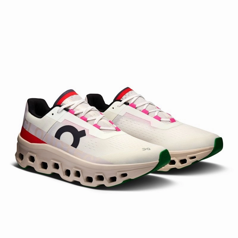 On Men's Cloudmonster - Ivory/Pearl