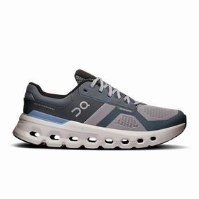 On Men's Cloudrunner 2 - Alloy/Chambray