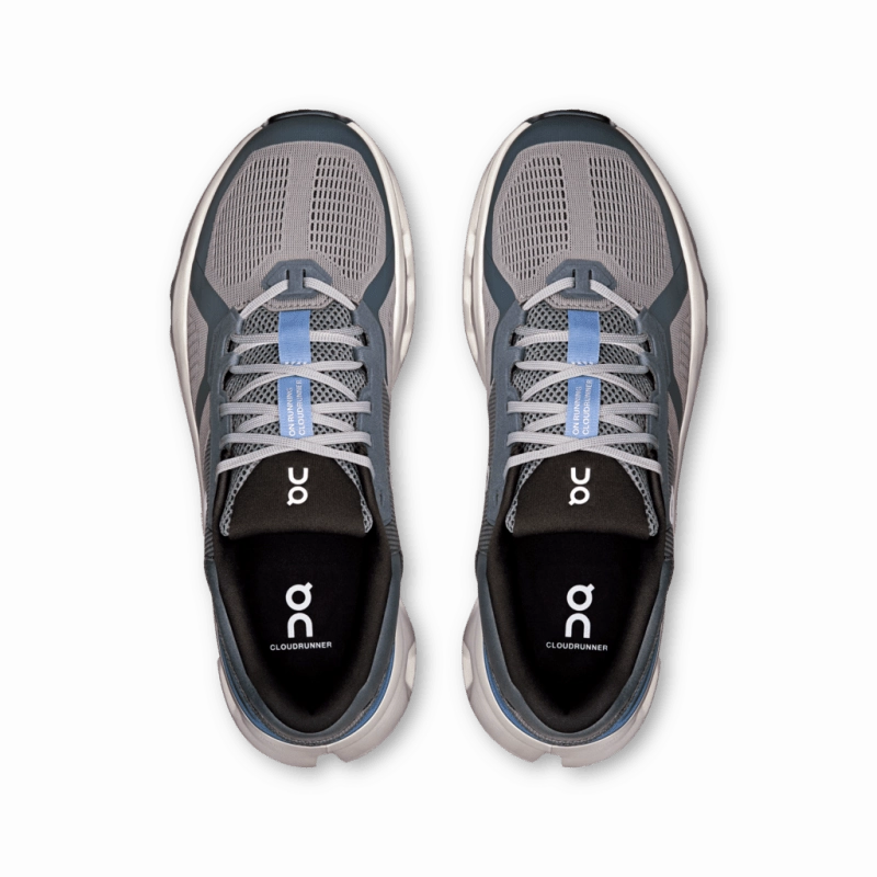 On Men's Cloudrunner 2 - Alloy/Chambray