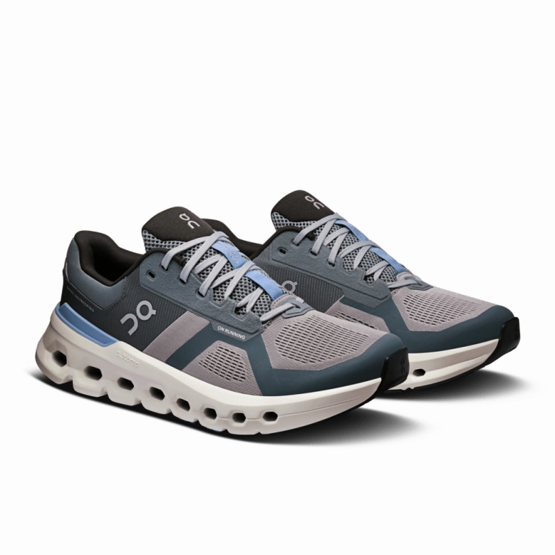 On Men's Cloudrunner 2 - Alloy/Chambray