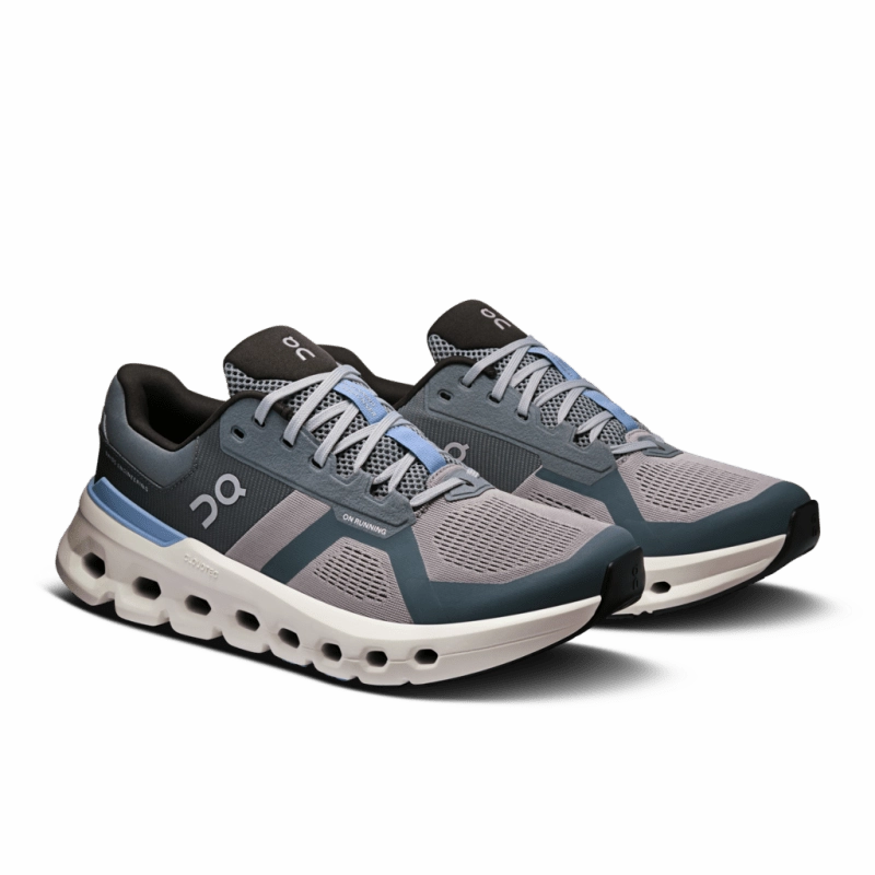 On Men's Cloudrunner 2 - Alloy/Chambray