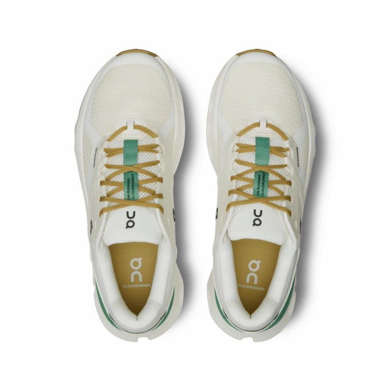 On Men's Cloudrunner 2 - White/Green