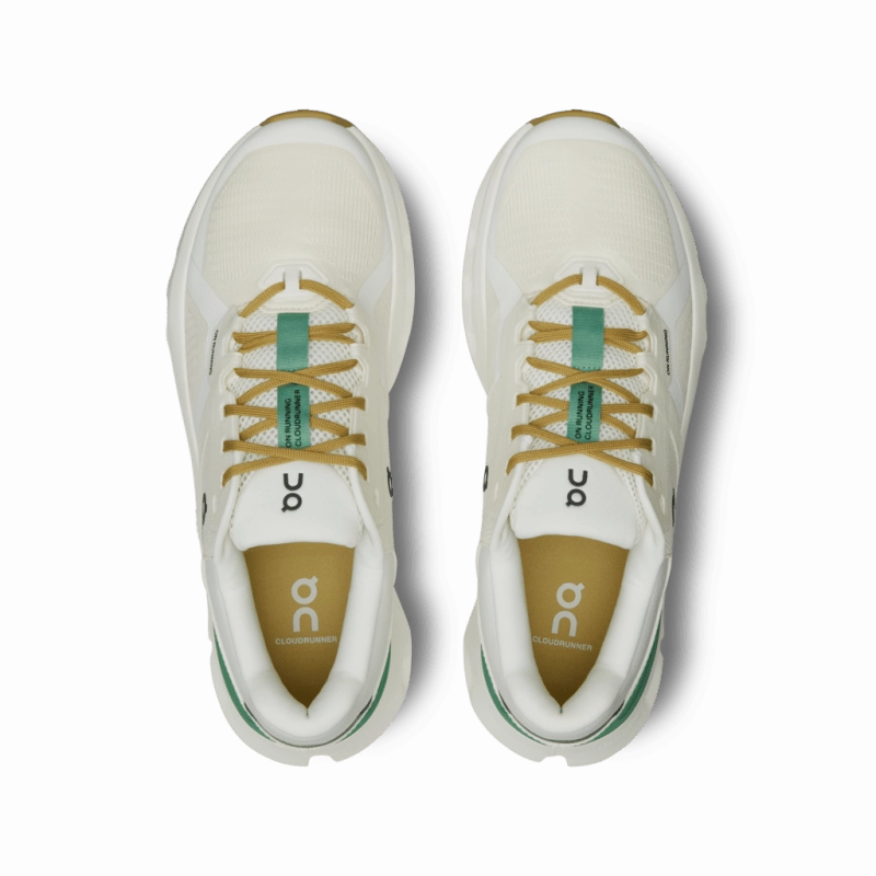 On Men's Cloudrunner 2 - White/Green