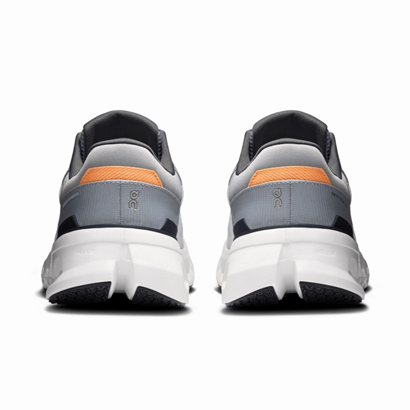 On Men's Cloudrunner 2 (Wide Width) - Wolf/Ivory