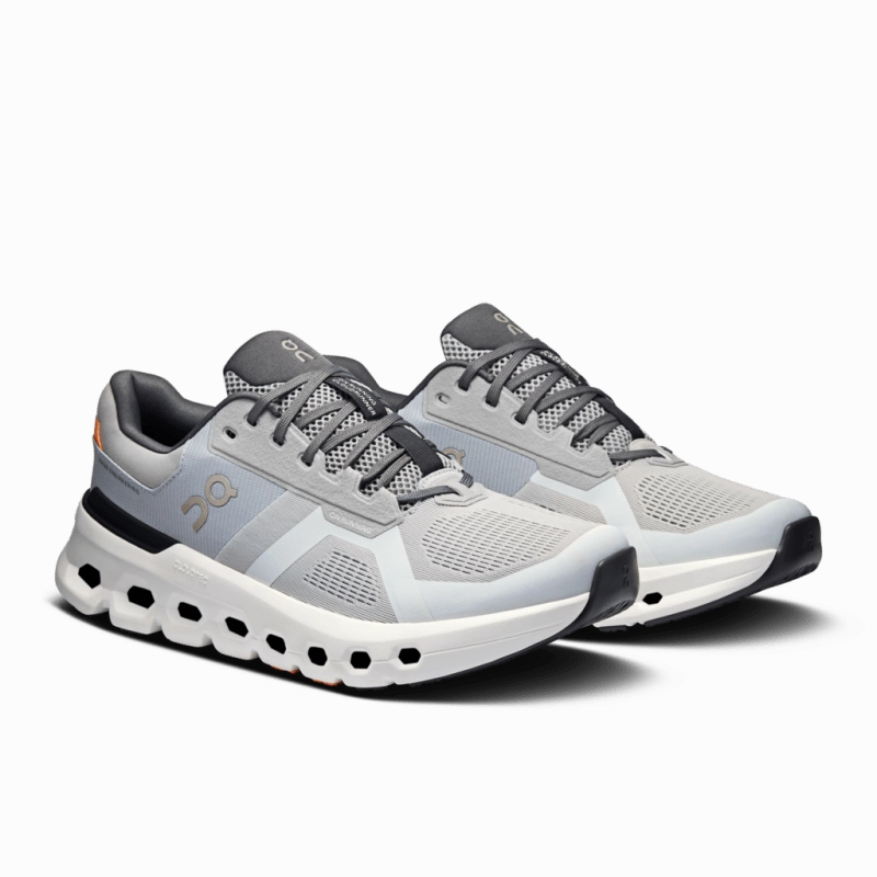 On Men's Cloudrunner 2 (Wide Width) - Wolf/Ivory